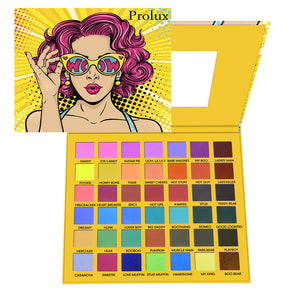 WOW 42 Color Matte & Shimmer Shadow Palette