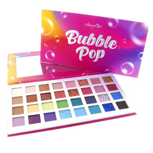 Bubble Pop Matte & Shimmer Eyeshadow & Glitter Palette