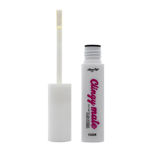 Clingy Mate Lash Adhesive Glue - Silicone Tip (Clear / Black)