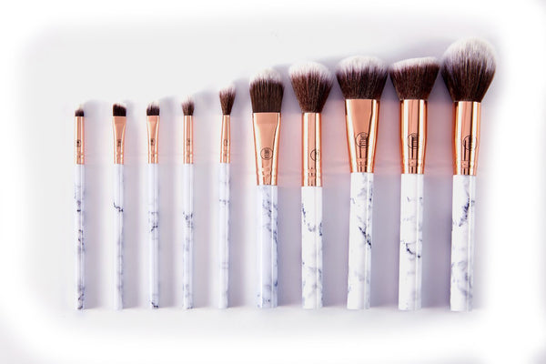 Deluxe 10 PC Marble Brush SET