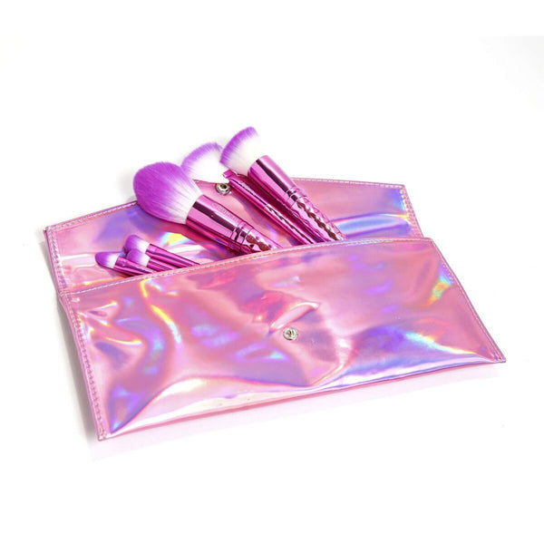 6 PCS Sweet Makeup Brushes SET with Pouch