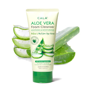 Aloe Vera Face Cleansing Foam Cleanser