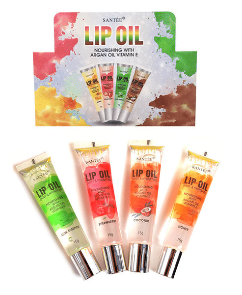 Lip Oil Clear Gloss With Vitamin E & Argan