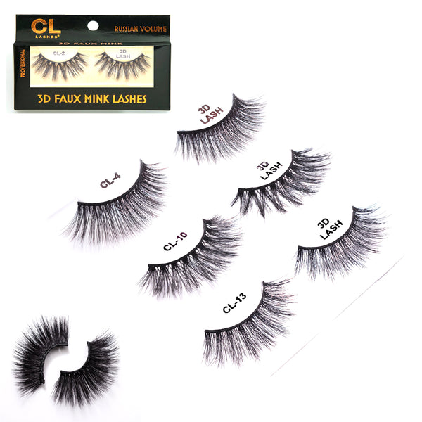 3D Faux Mink False Lashes