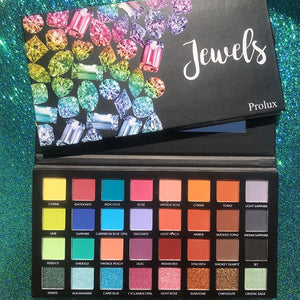 Jewels 32 Color Matte & Shimmer Eyeshadow